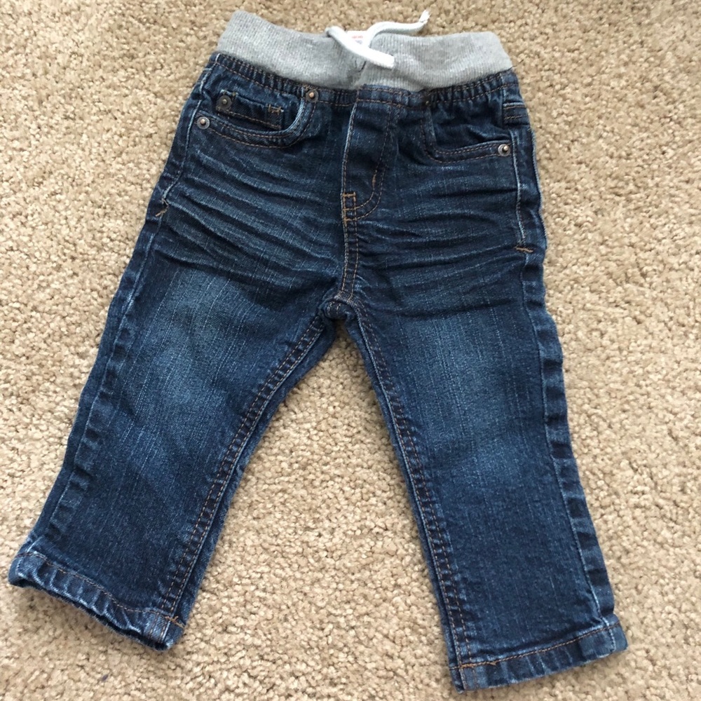 Denim skinny jeans